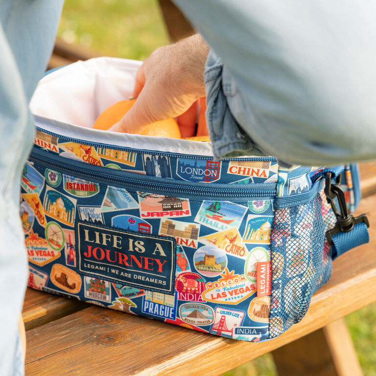 7.7 l Lunch Bag - Travel Stickers - Lunch Bag