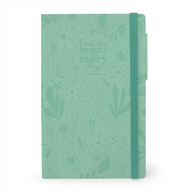 Lined Notebook with Monochrome Soft Cover - Botanic Garden - My Notebook Lined Notebook with Monochrome Soft Cover - Botanic Garden - My Notebook