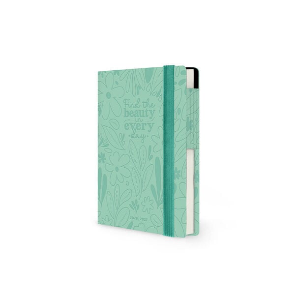 Agenda Semanal 2026/2027 16 Meses - Botanic Garden - Small Con Libreta
