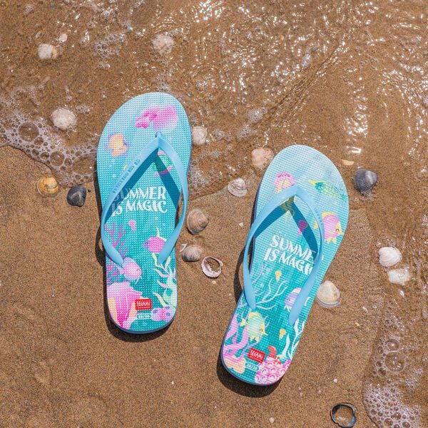 Size 40/41 Slim Summer is Magic Flip Flops