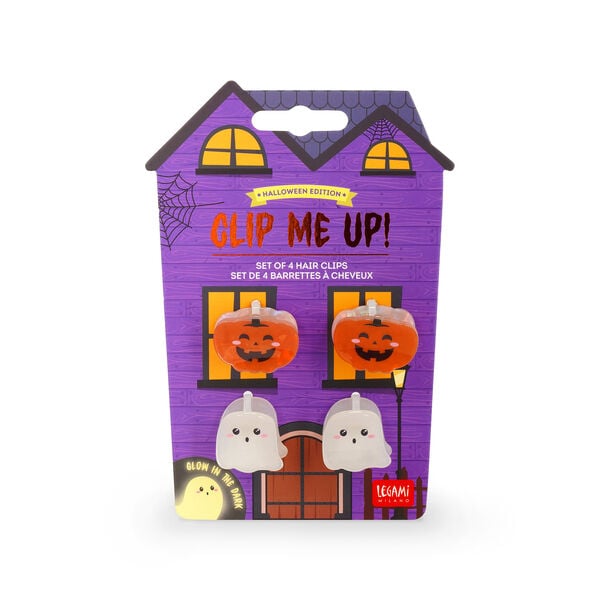 Set de 4 Mini Pinzas para Pelo de Halloween - Clip Me Up!