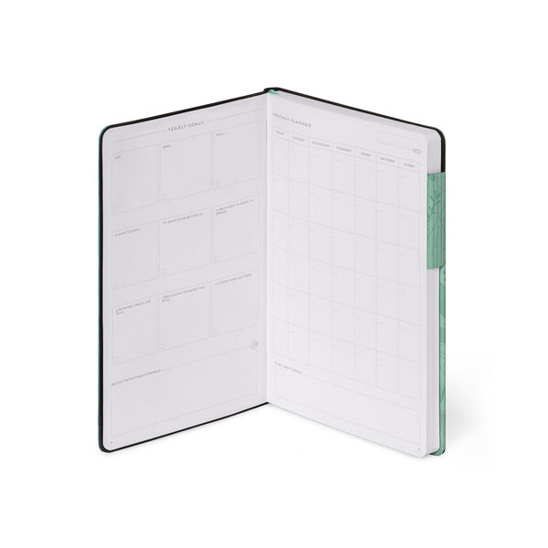 Dotted Notebook with Monochrome Soft Cover - Botanic Garden - My Notebook