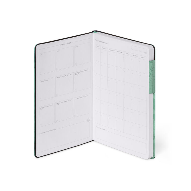 Dotted Notebook with Monochrome Soft Cover - Botanic Garden - My Notebook Dotted Notebook with Monochrome Soft Cover - Botanic Garden - My Notebook