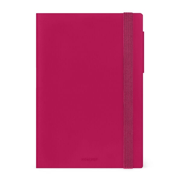 Agenda Semanal 2026/2027 16 Meses - Raspberry Jam - Medium