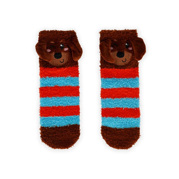Non-Slip Dachshund Socks for Kids - It's a Match! Non-Slip Dachshund Socks for Kids - It's a Match!