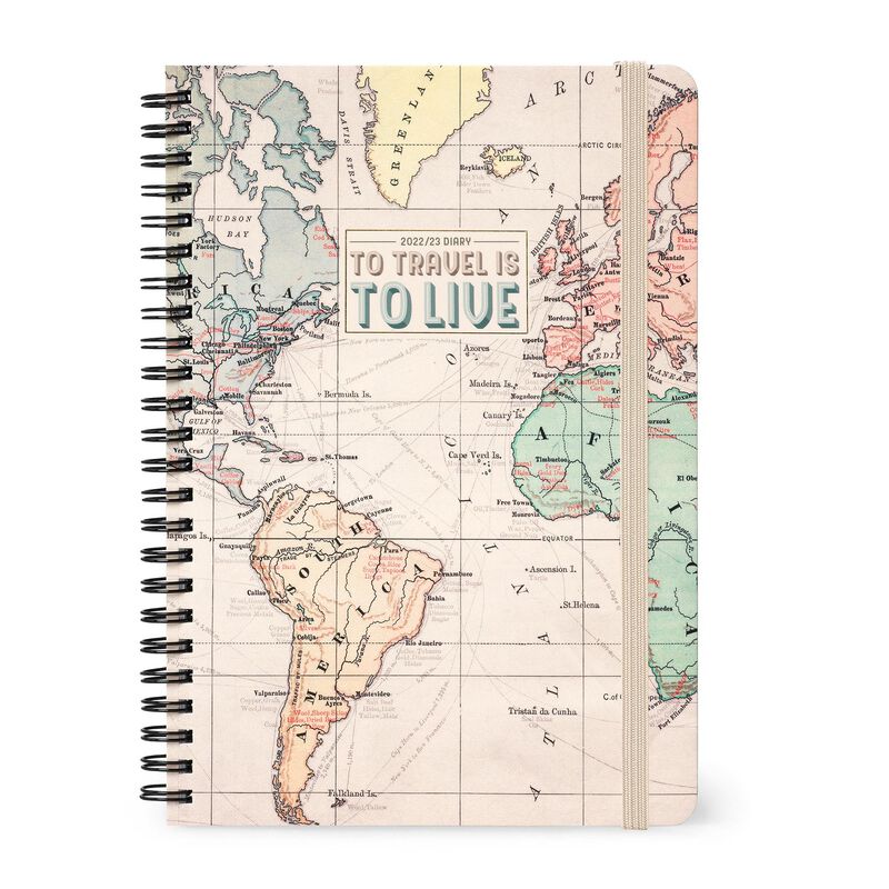 16-Month Weekly Diary - Large - Spiral Bound - 2022/2023, , zoo