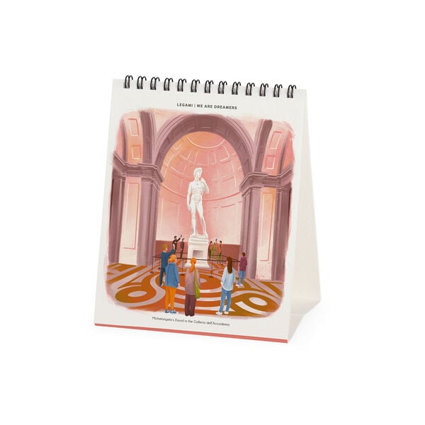 Calendario da Tavolo 2027 - 12 x 14,5 cm - Firenze