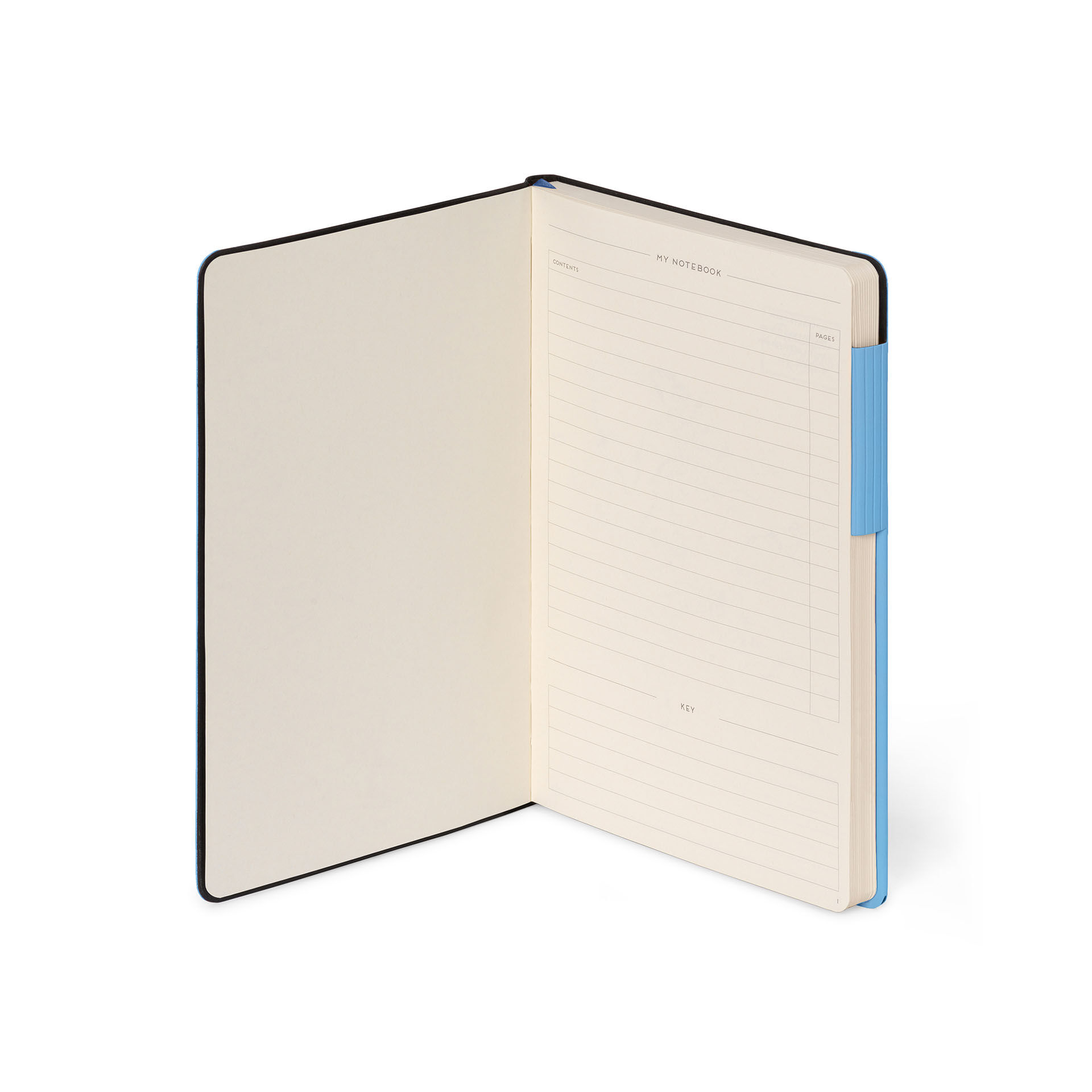Carnet De Notes LEGAMI My Notebook Aura - Format Medium 13x21 Cm, 192 Pages, Fermeture Élastique