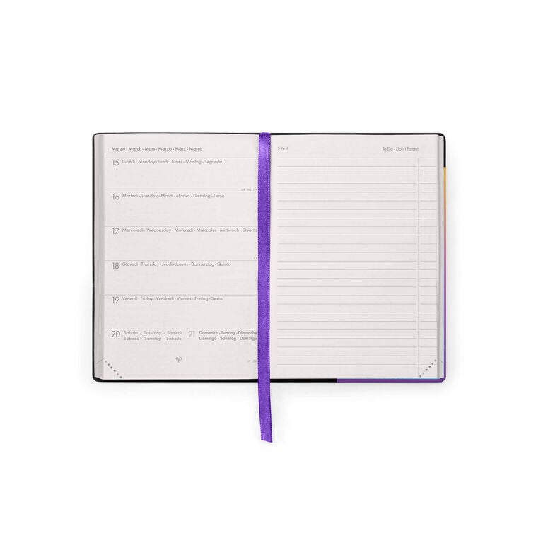 16-Month Small Weekly Diary for 2026/2027 - Sunset Vibes - With Notebook