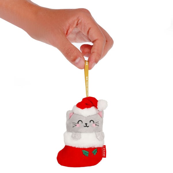 Decorazione per Albero di Natale in Peluche Kitty - Oh-Oh-Ohrnaments