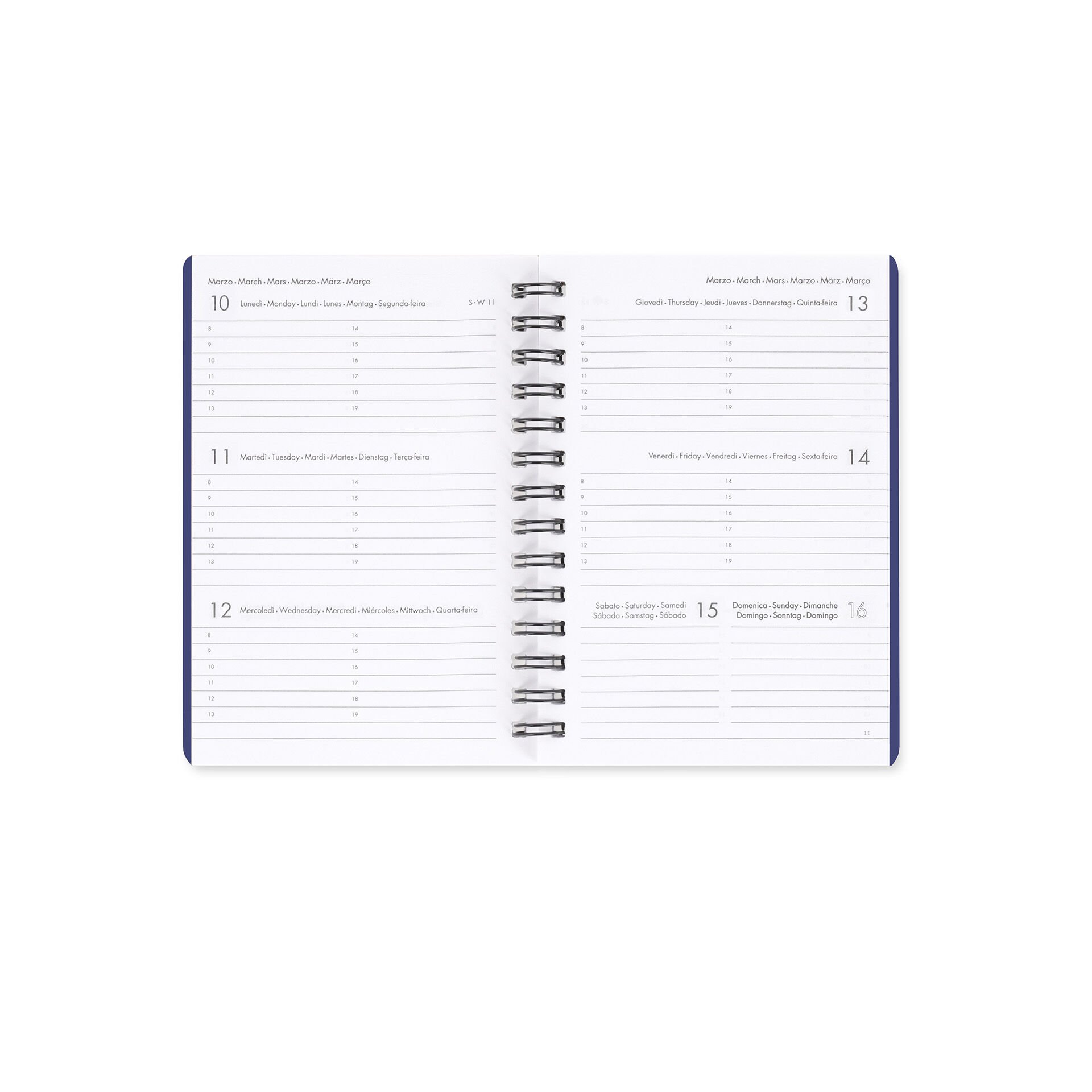 Collins Elite – Agenda 2026 Compact Sur 12 Mois, Semainier