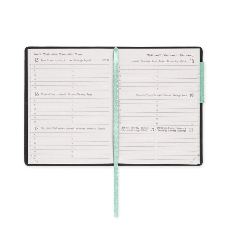 12-Month Mini Weekly Diary 2027 - Botanic Garden
