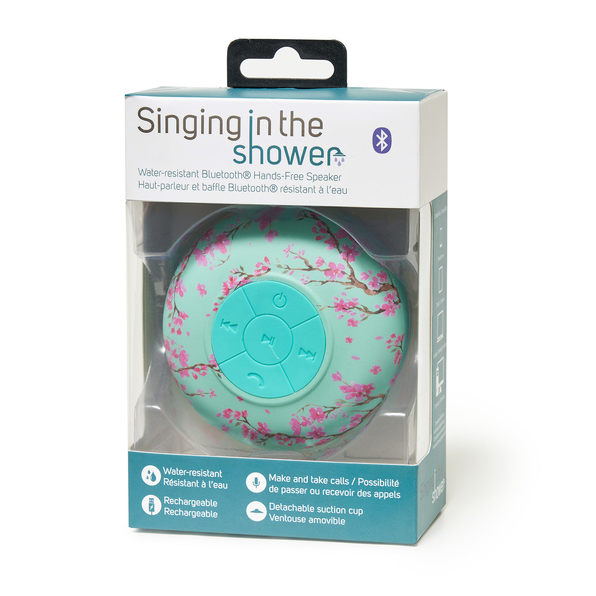 water resistant bluetooth shower speaker