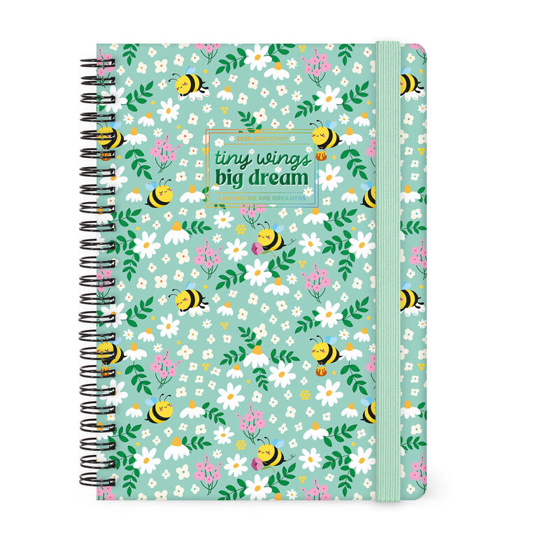 16-Month Weekly Diary for 2026/2027 - Bee - Spiral-Bound - Large 16-Month Weekly Diary for 2026/2027 - Bee - Spiral-Bound - Large