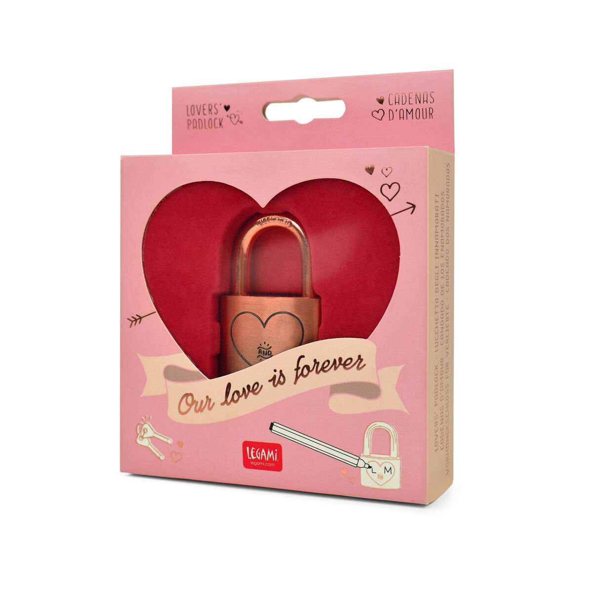 Lovers' Padlock - Our Love Is Forever, , zoo