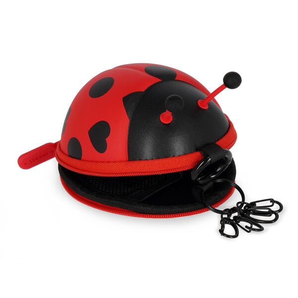 Ladybug Coin Purse with Key Ring - So Cute!