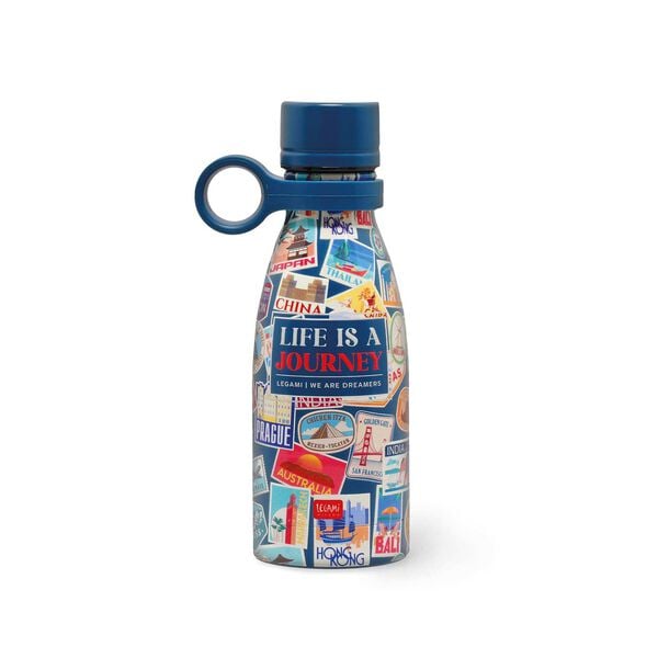 300 ml Mini Vacuum Bottle - Travel Stickers - Hot & Cold