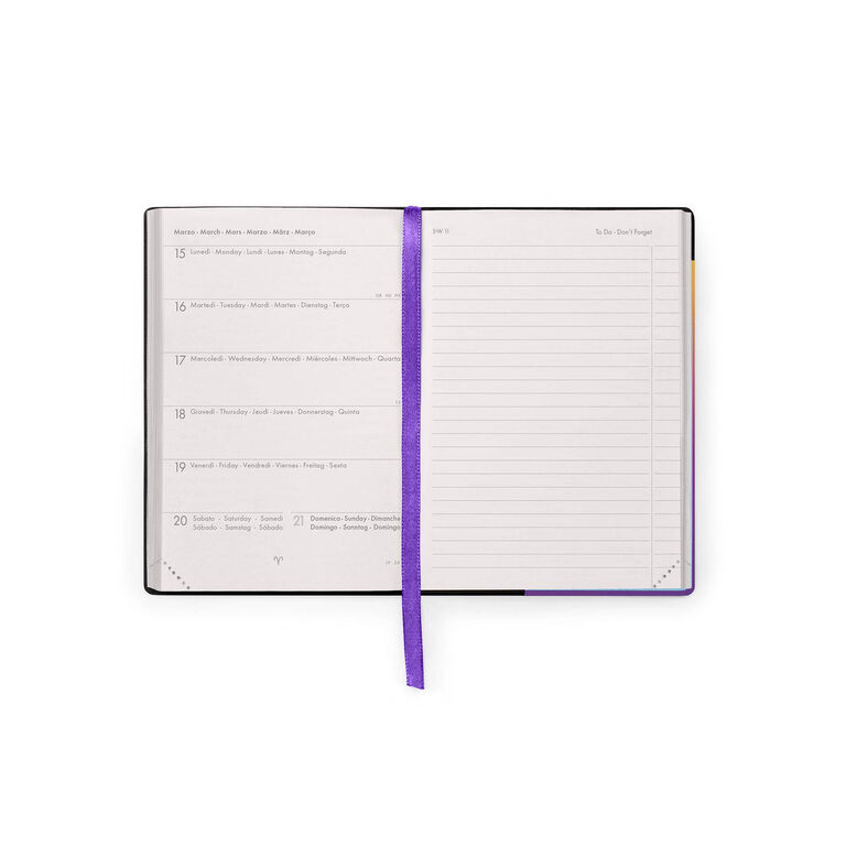 Wochenplaner 2026/2027 für 16 Monate - Sunset Vibes - Small Mit Notizbuch