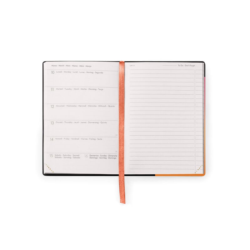 18-Month Weekly Diary - Small - With Notebook - 2024/2025, , zoo