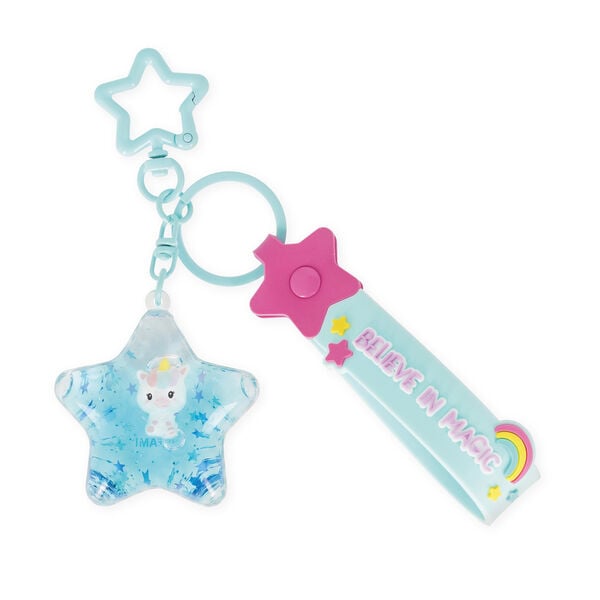 Unicorn Liquid Keychain - Shake a Wish Unicorn Liquid Keychain - Shake a Wish