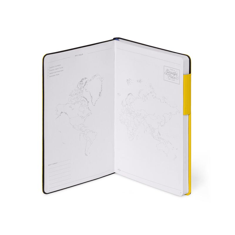Gepunktetes Notizbuch Dotted - Medium - My Notebook YELLOW FREESIA