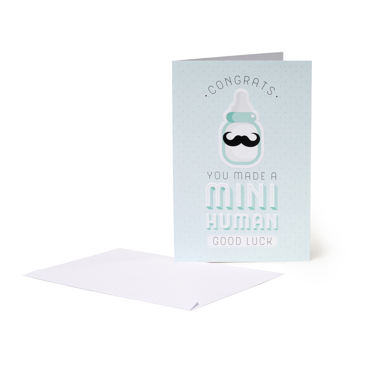 Hallmark Biglietto Di Auguri Per Nascita Bambina - Design Tradizionale Con Scritta E Dettagli In Oro