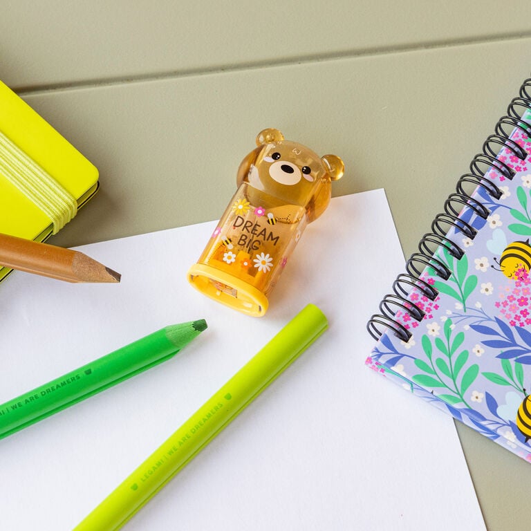 Sharpener with Container - Bear Sweet Bear Sharpener with Container - Bear Sweet Bear
