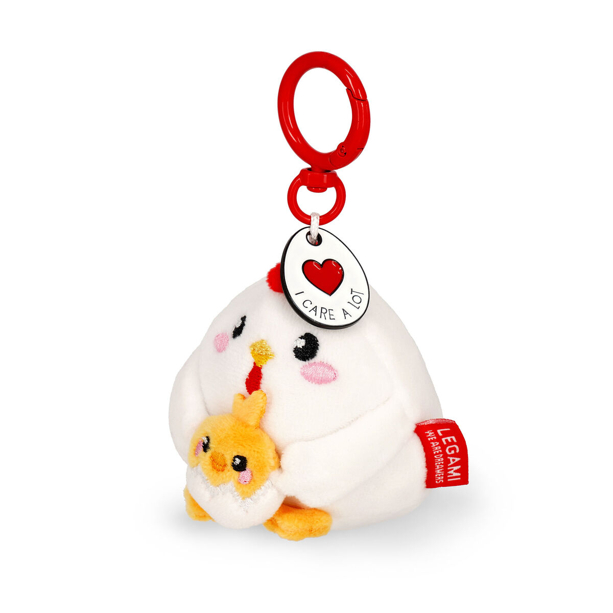 Legami - Peluche Plush Super Soft!, Thème Donkey, Format Mini, avec carte d'identité personnalisable, debout seul, 14 x 15 x 12 cm