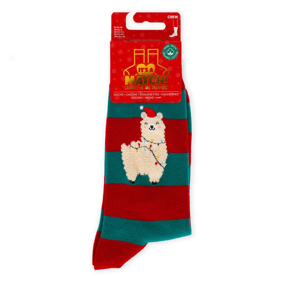 Calzini di Natale Llama Taglia 41-47 - It's a Match!
