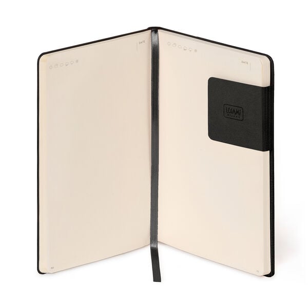 Taccuino con Fogli Bianchi e Copertina Morbida Monocolore - Black Suit - My Notebook Taccuino con Fogli Bianchi e Copertina Morbida Monocolore - Black Suit - My Notebook