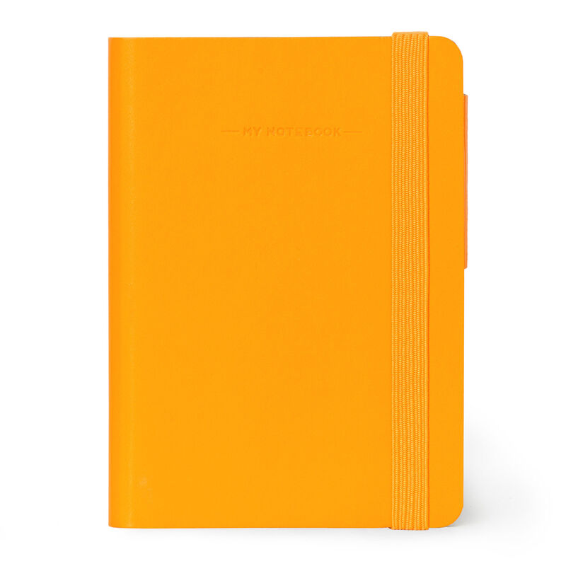 LEGAMI Cuaderno Rayado Pequeño My Notebook 'Golden Hour' - Papel Marfil 90g, 192 Páginas, Cierre Elástico