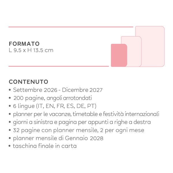 Agenda 2026/2027 Settimanale Fotografica 16 Mesi - Kitty Bubble Tea - Con Notebook - Small Agenda 2026/2027 Settimanale Fotografica 16 Mesi - Kitty Bubble Tea - Con Notebook - Small