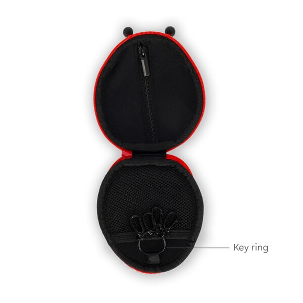 Ladybug Coin Purse with Key Ring - So Cute!