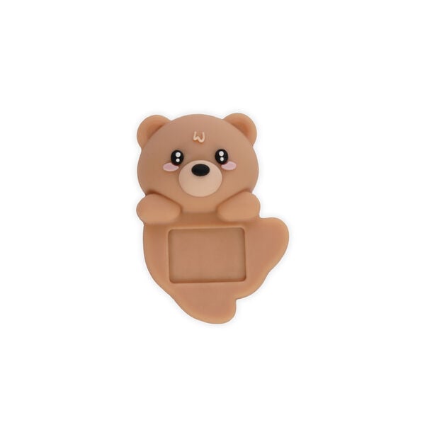 Decorative Adhesive Figurine - Stickie Peeky - Teddy Bear Decorative Adhesive Figurine - Stickie Peeky - Teddy Bear