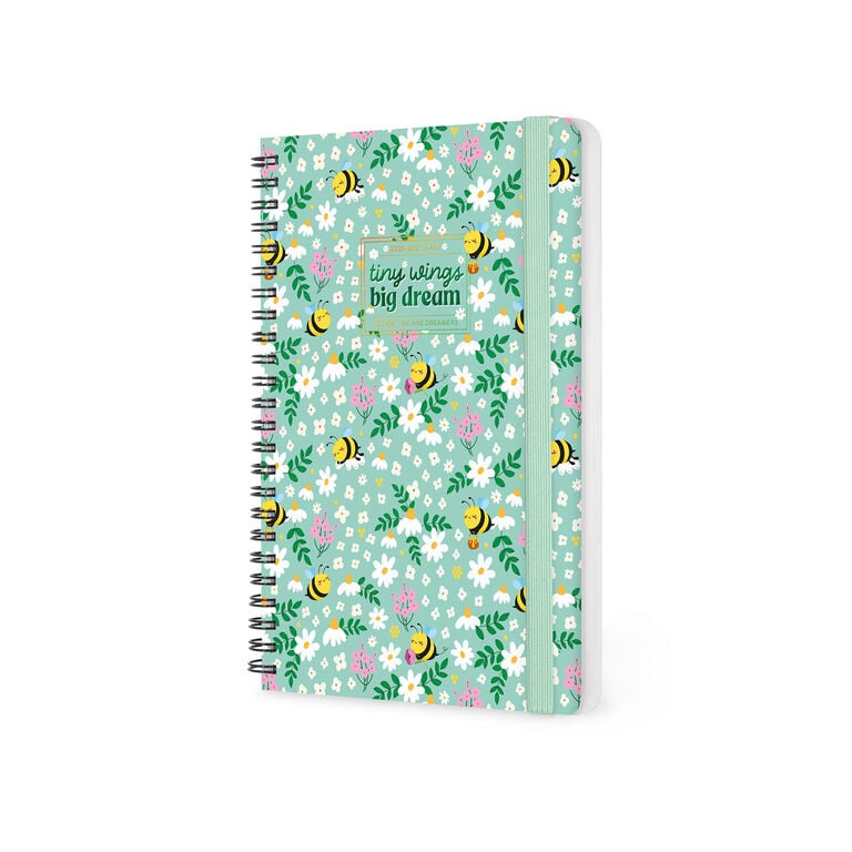 16-Month Weekly Diary for 2026/2027 - Bee - Spiral-Bound - Large