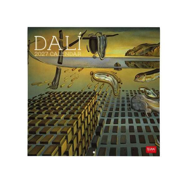 Calendario da Parete 2027 - 30 x 29 cm - Salvador Dalì