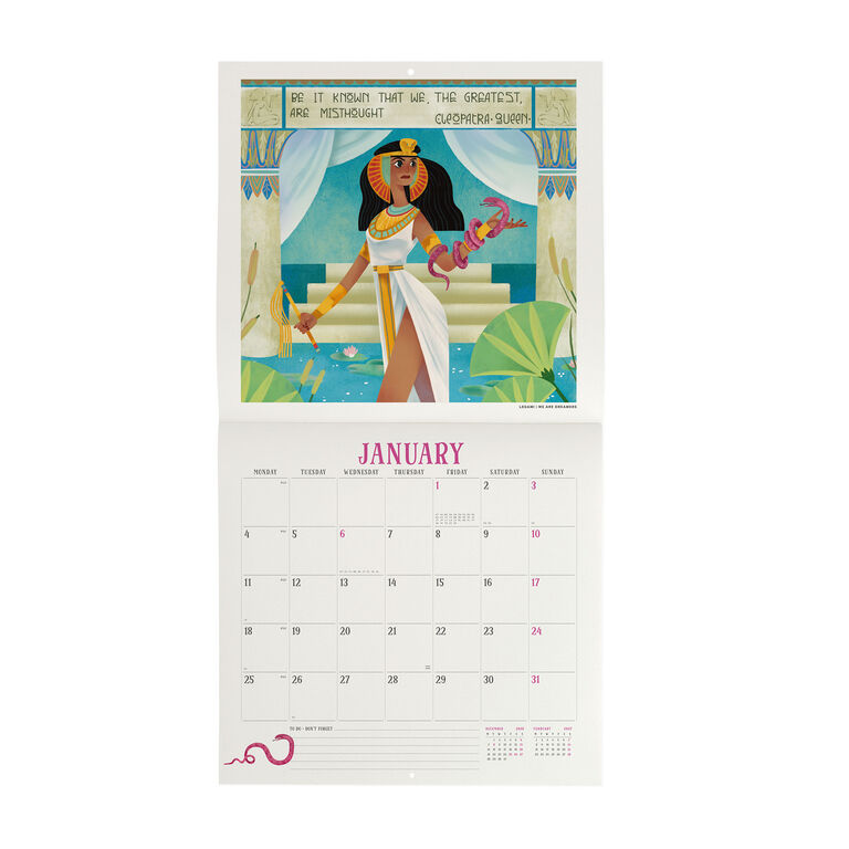 Wandkalender 2027 - 30 x 29 cm - Inspiring Women Wandkalender 2027 - 30 x 29 cm - Inspiring Women