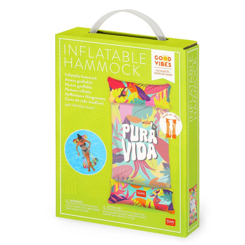 Inflatable Hammock PURA VIDA | Legami.com