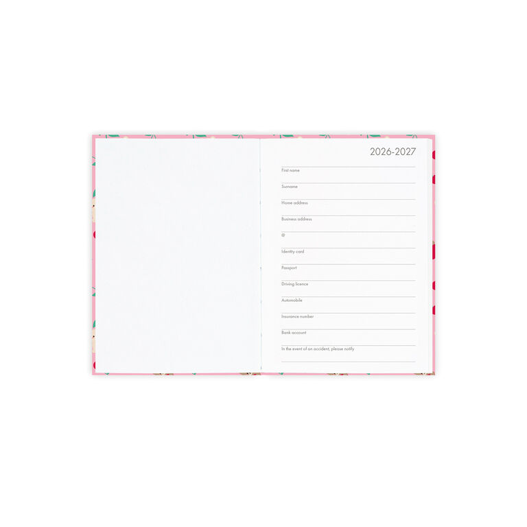 Foto-Tagesplaner 2026/2027 für 16 Monate - Teddy Bear Pink - Small Foto-Tagesplaner 2026/2027 für 16 Monate - Teddy Bear Pink - Small