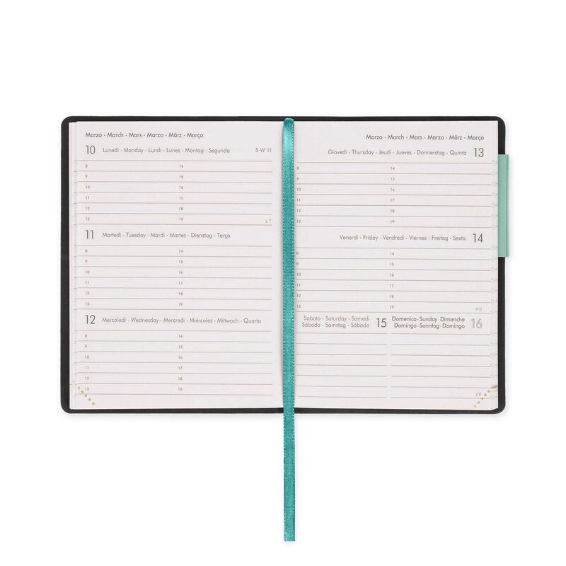 12-Month Weekly Diary - Mini - 2025 MILK AND MINT | Legami.com