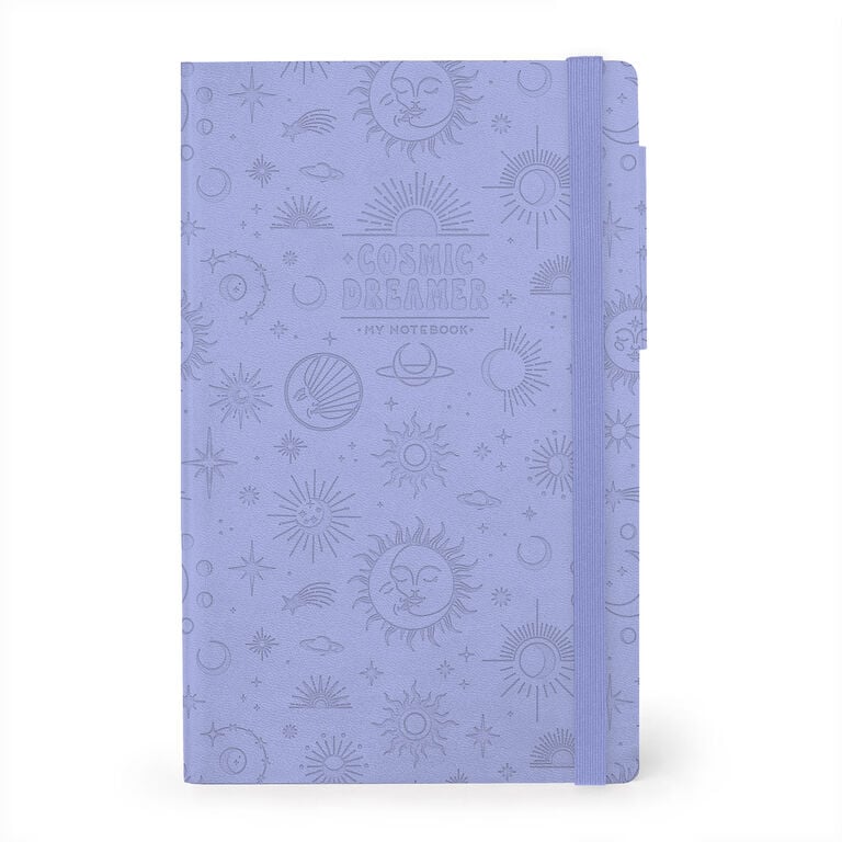Dotted Notebook with Monochrome Soft Cover - Cosmic Lilac - My Notebook Dotted Notebook with Monochrome Soft Cover - Cosmic Lilac - My Notebook