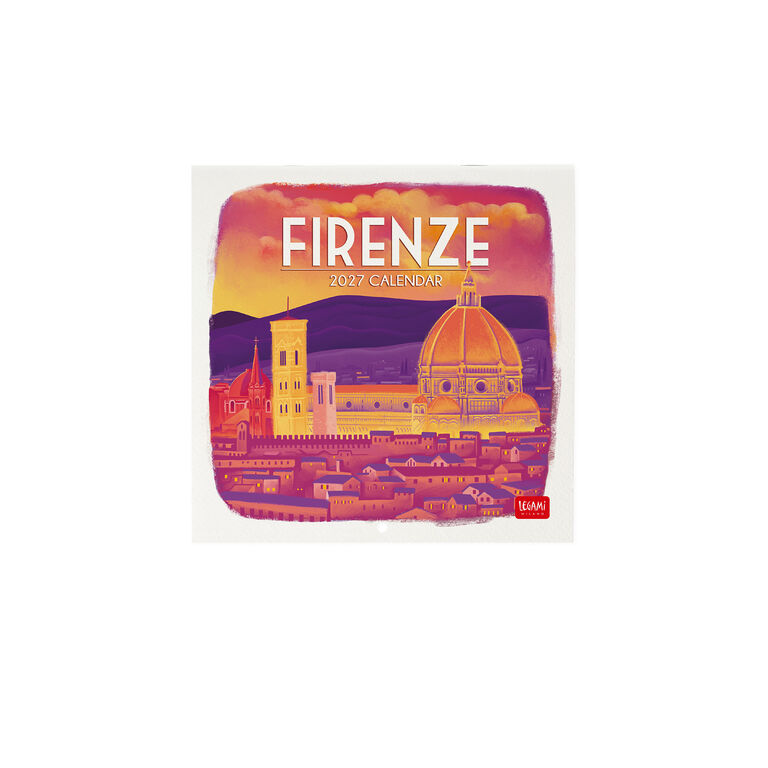 Calendario da Parete 2027 - 18 x 18 cm - Firenze Calendario da Parete 2027 - 18 x 18 cm - Firenze