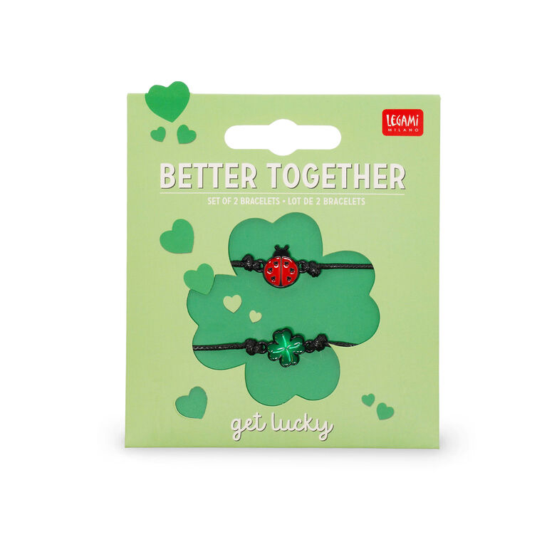 Set of 2 Bracelets - Ladybug Set of 2 Bracelets - Ladybug
