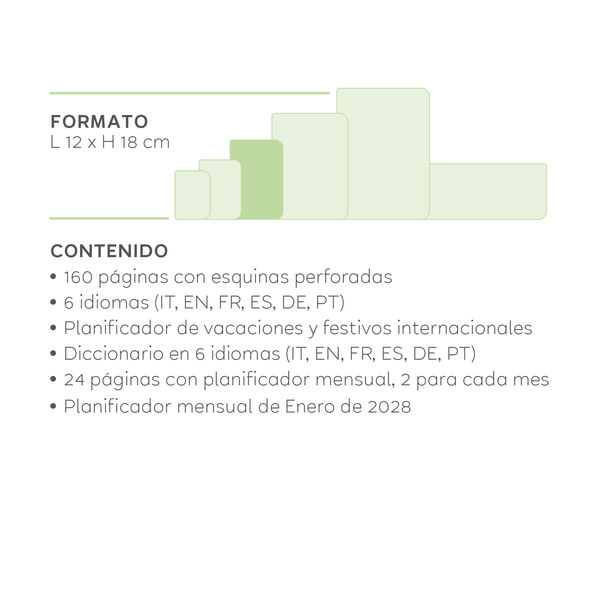 Agenda de 12 Meses Semanal Medium 2027 - Black Suit