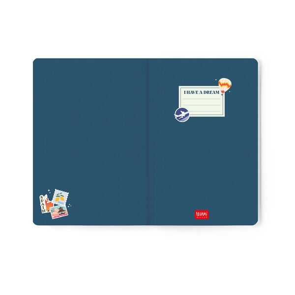 Agenda Semanal Fotográfica 2026/2027 16 Meses - Travel Stickers - Medium