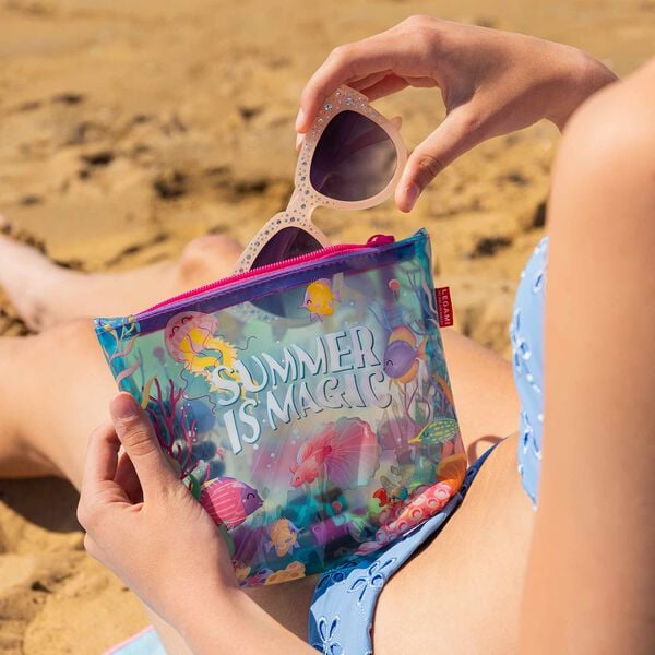 Summer is Magic Beach Pouch