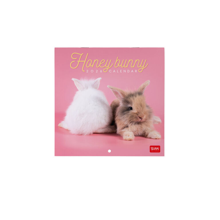 Calendrier Mural 2026 - 18 x 18 cm