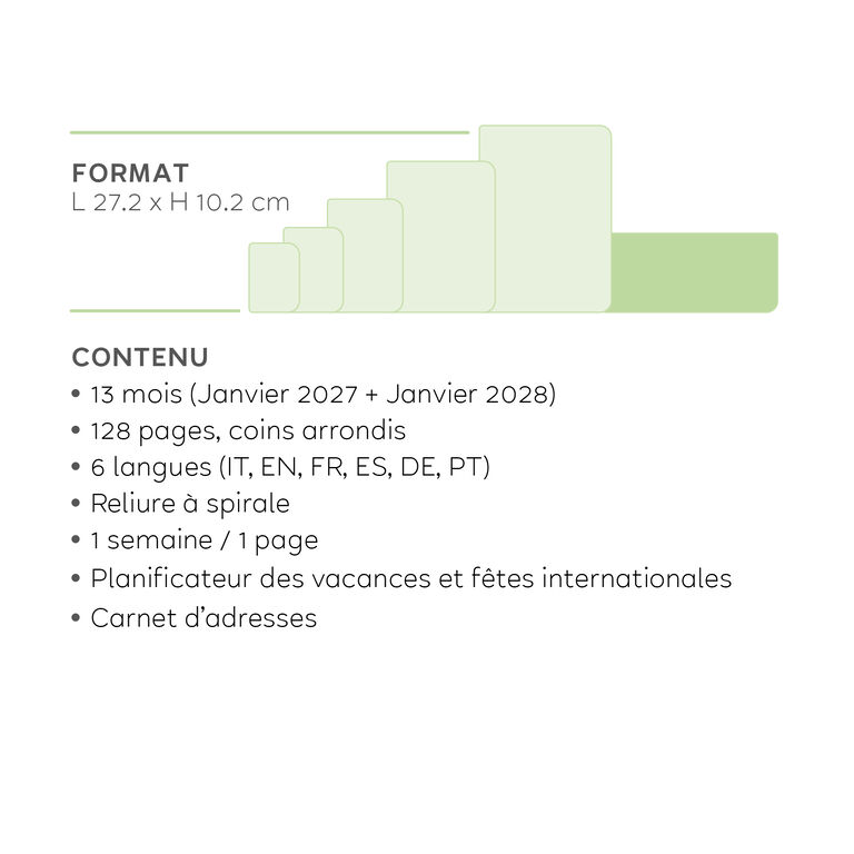 Agenda de Bureau 13 Mois Planificateur 2027 - Sunset Vibes Agenda de Bureau 13 Mois Planificateur 2027 - Sunset Vibes