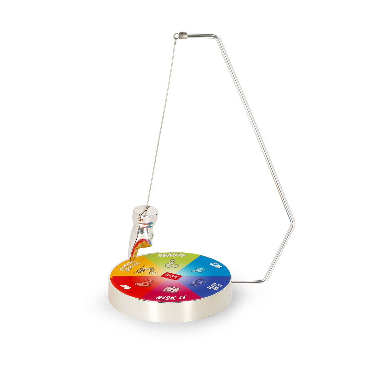 Pendolo Magnetico Decision Maker In Legno Di Quercia – Sì No Forse, Gioco Da Tavolo Per Scelte Difficili, Decorazione Scrivania - 2