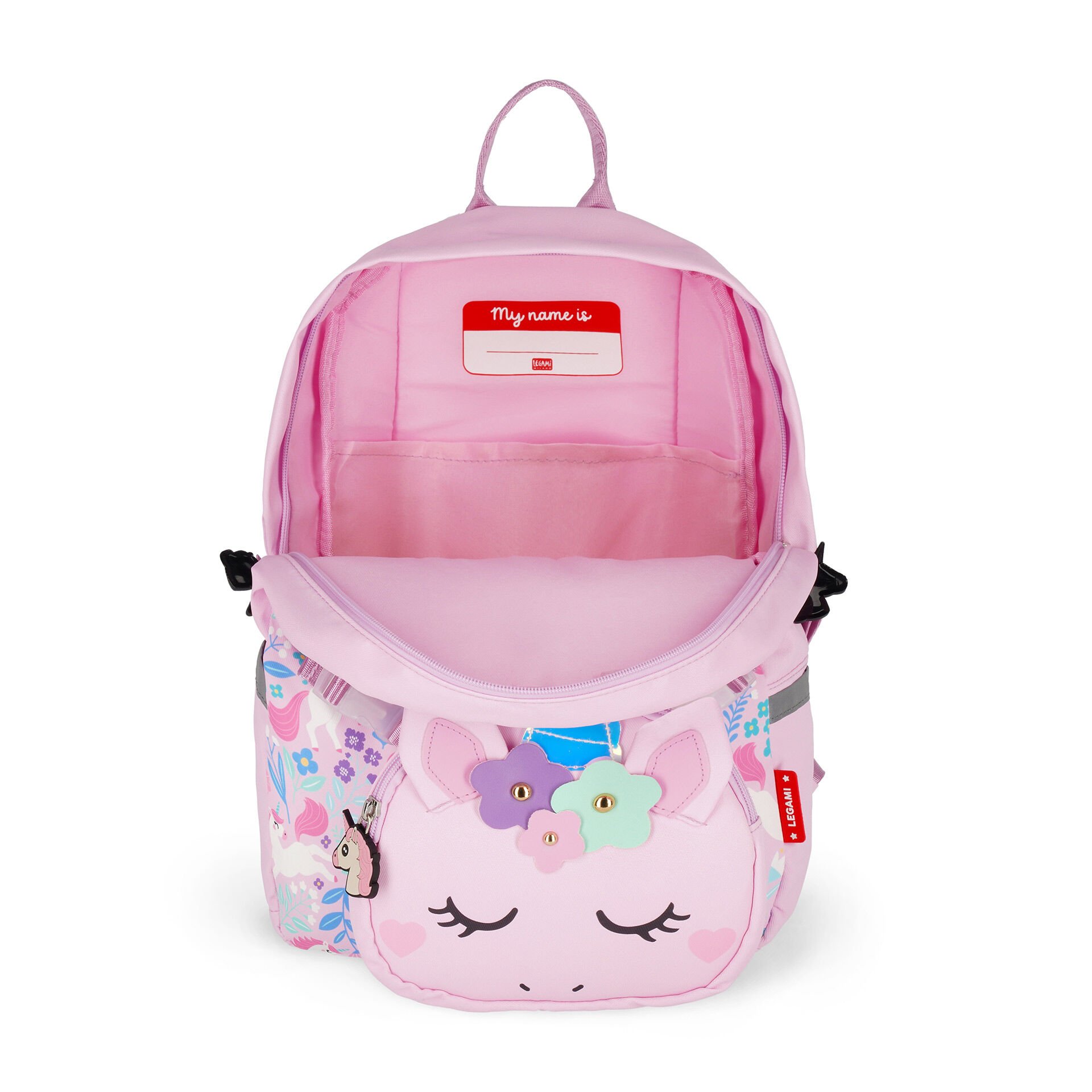 OLYSPM Einhorn-Rucksack Für Kinder – Mit 3D-Flügeln, Abnehmbarer Leine & Verstellbaren Trägern, Größen S & M
